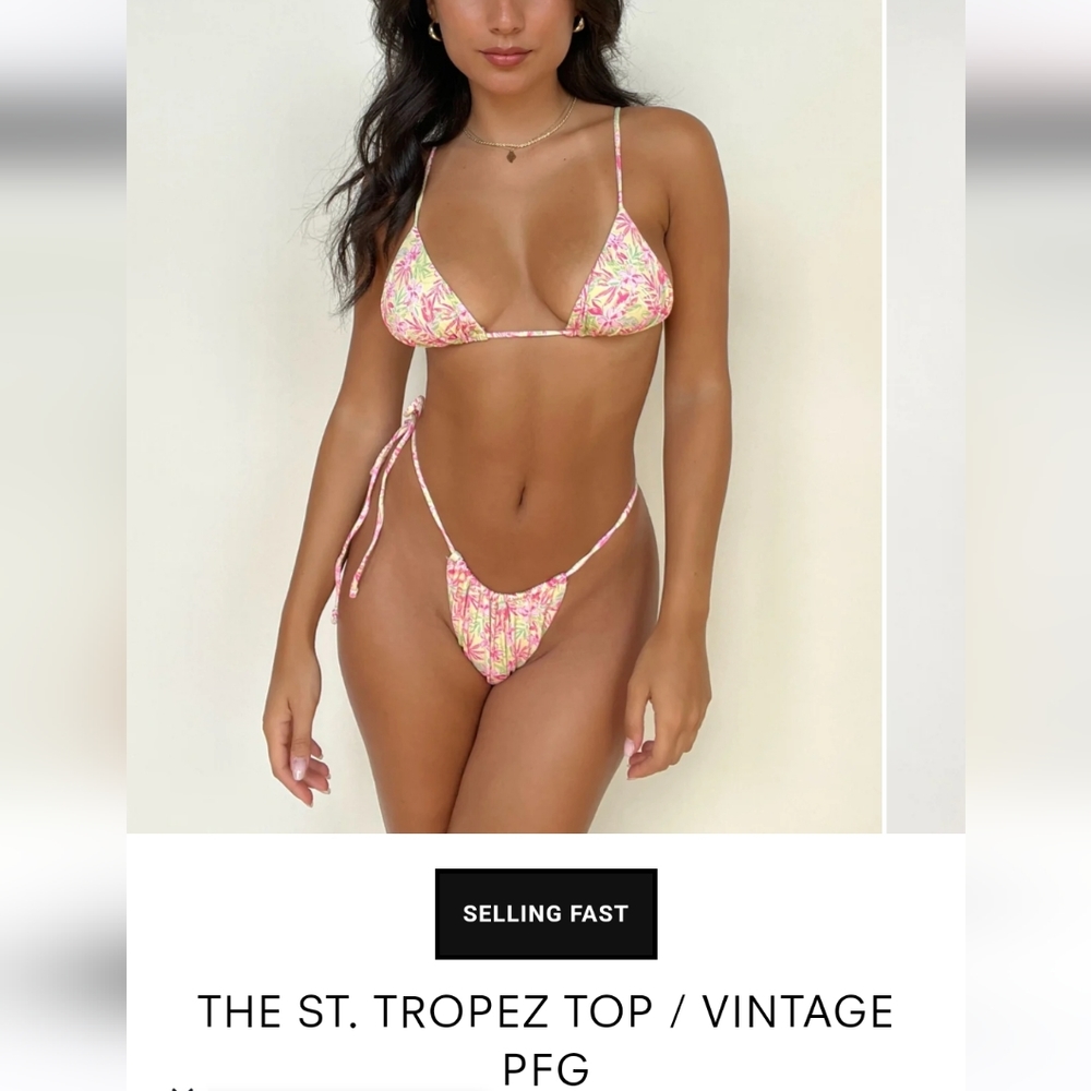 437 ST. TROPEZ TOP / VINTAGE PFG